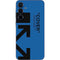Black and Blue Arrows Galaxy A36 5G Skin